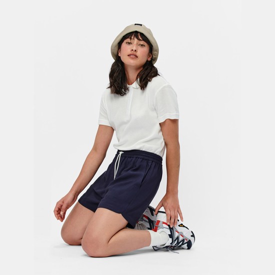 Aigle Loose-fitting Summer Shorts Women Navy ZA-56973